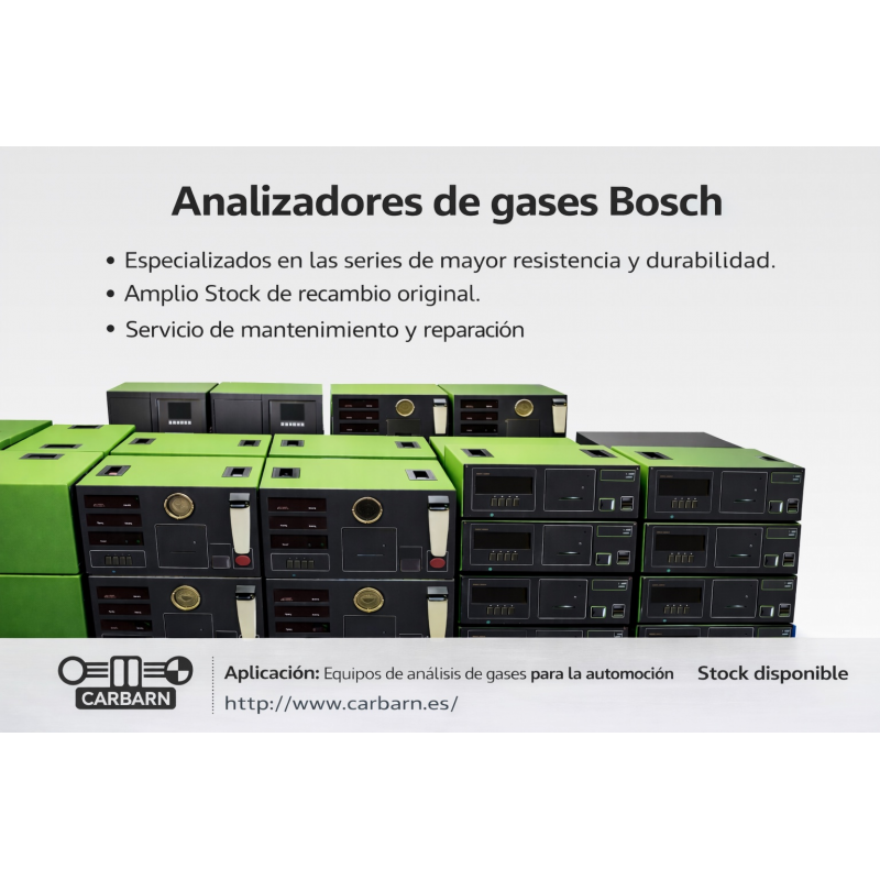 ANALIZADORES DE GASES BOSCH EN STOCK